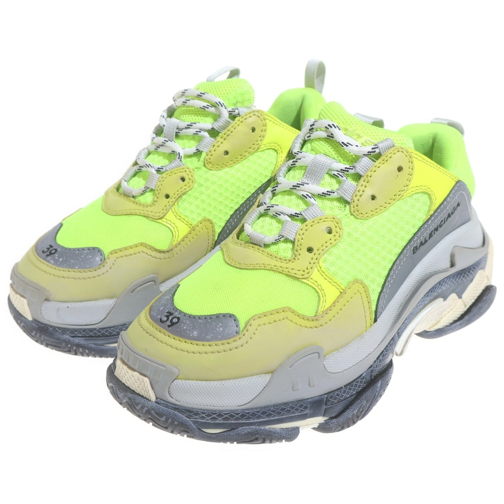 BALENCIAGA(バレンシアガ) TRIPLE S トリプルS 512175 トレーナー ローカットスニーカー イエロー