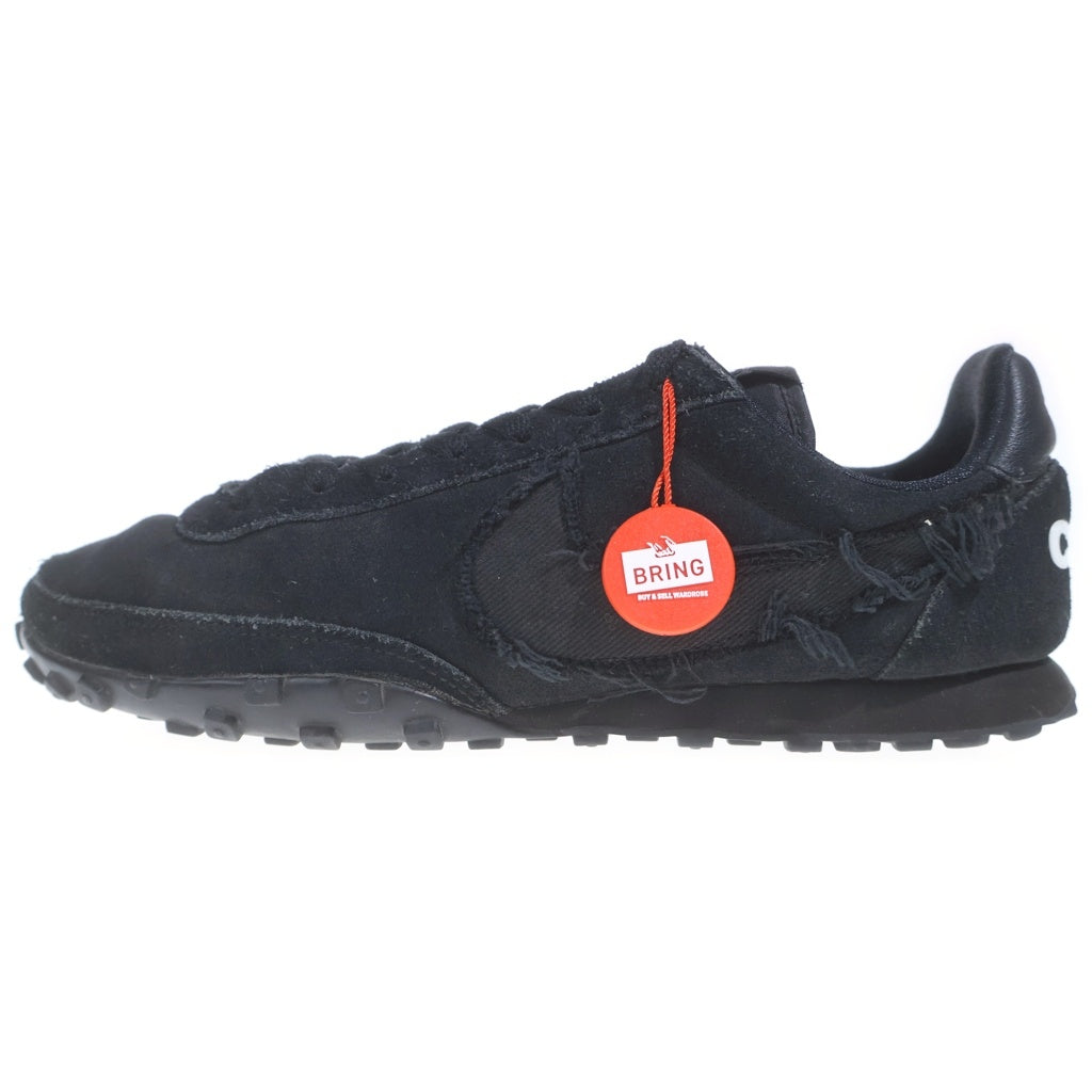 NIKE(ナイキ) ×BLACK COMME des GARCONS WAFFLE RACER/CDG CU9080-002 ブラックコムデギャルソン ワッフルレーサー ローカットスニーカー ブラック US8.5/26.5cm