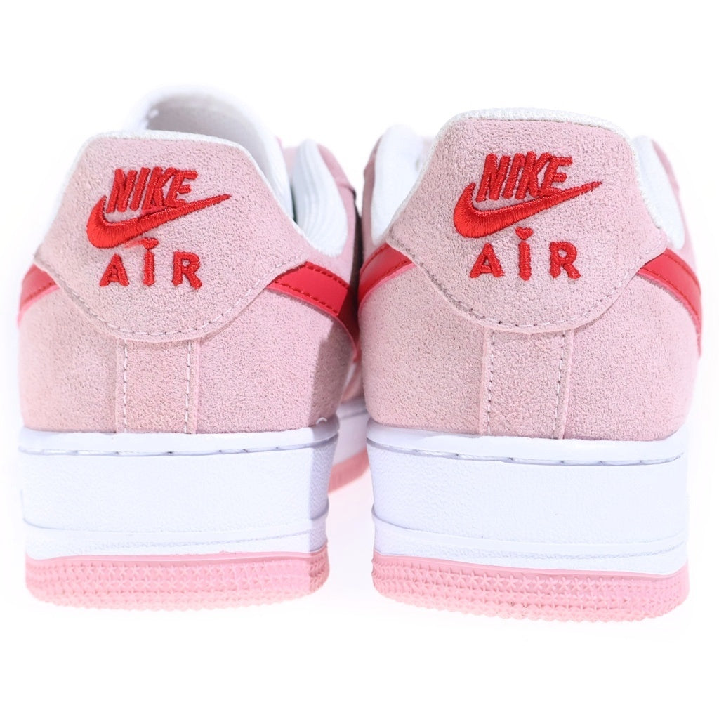 NIKE(ナイキ) IR FORCE 1 '07 QS VALENTINES DAY エア フォース バレンタインデー ローカットスニーカー シューズ DD3384-600 25cm/US7 ホワイト/ピンク