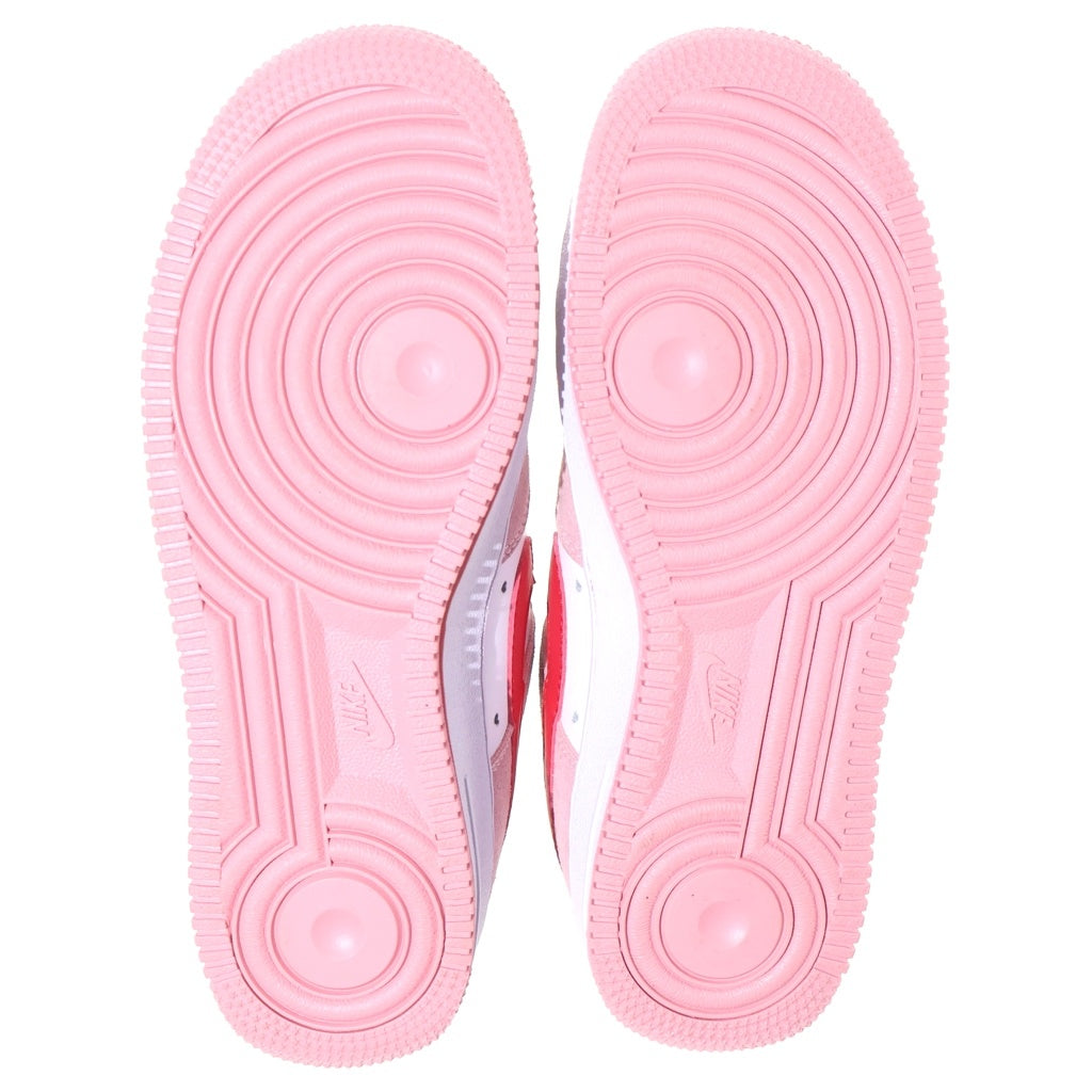 NIKE(ナイキ) IR FORCE 1 '07 QS VALENTINES DAY エア フォース バレンタインデー ローカットスニーカー シューズ DD3384-600 25cm/US7 ホワイト/ピンク