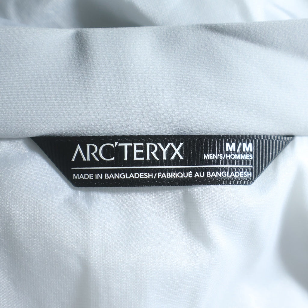 ARC'TERYX(アークテリクス) Atom SV Hoody X000009902 アトム SV フーディ ジップアップ 中綿ジャケット ホワイト