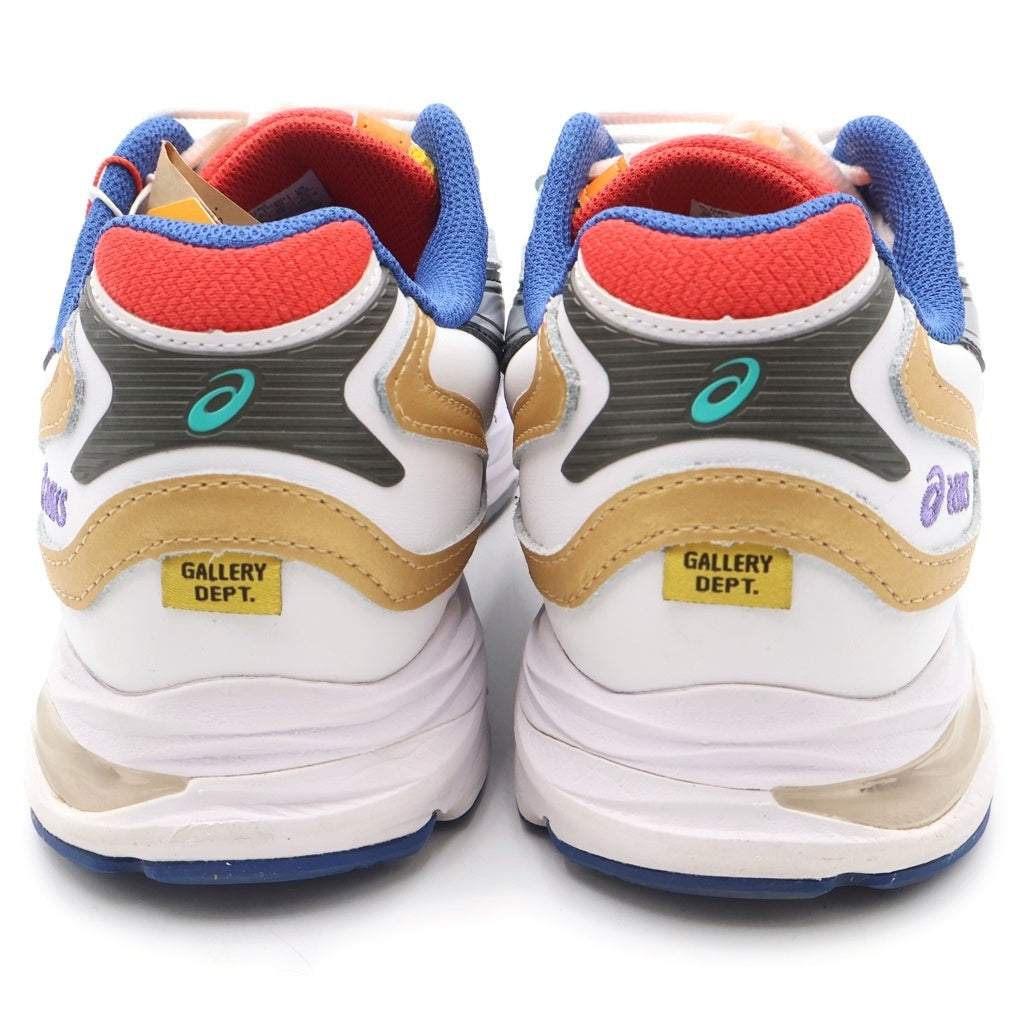 GALLERY DEPT.(ギャラリーデプト) × Asics Gel-K1011 White Pure Silver 1203A693-100 アシックス ゲルK1011 ローカットスニーカー ホワイト/ピュアシルバー