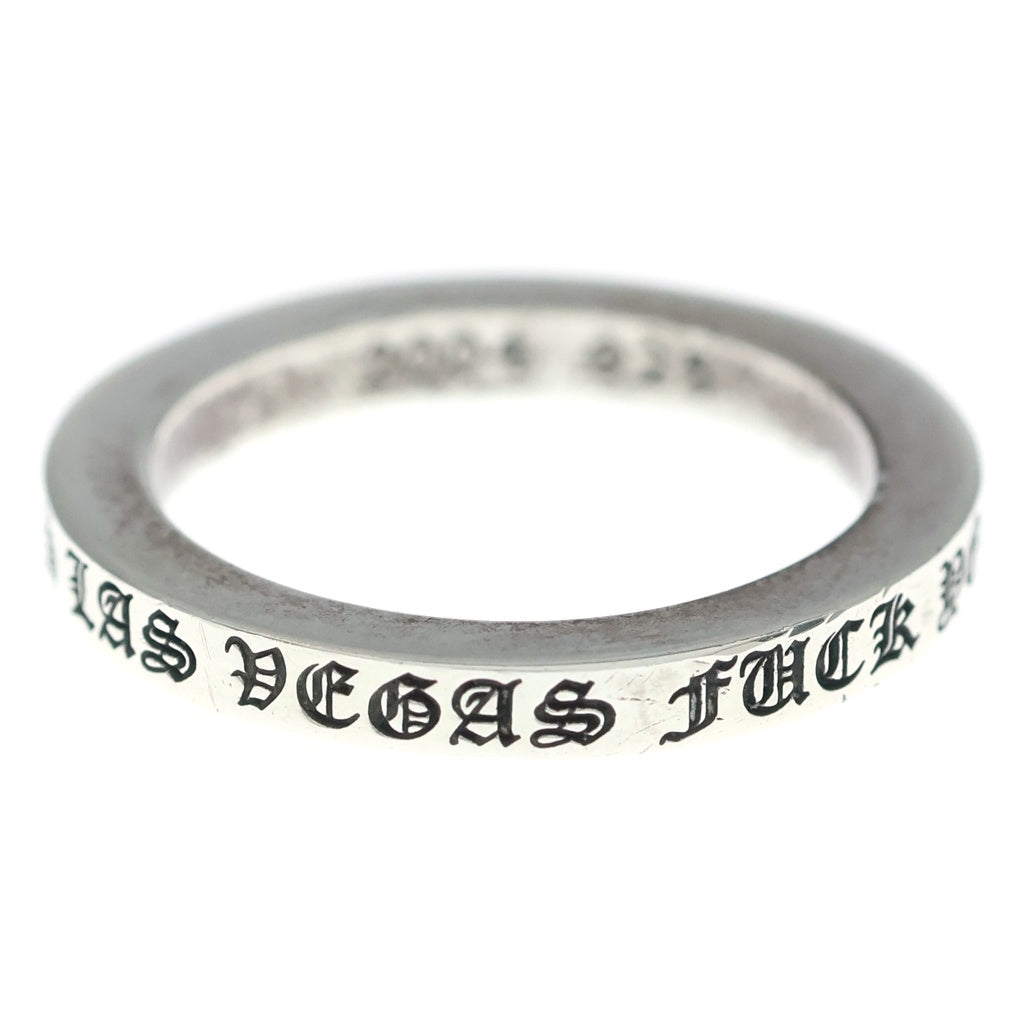 CHROME HEARTS(クロムハーツ) 3mm Las Vegas SPACER FUCKYOU ラスベガス限定 3mm スペーサー ファックユー リング シルバー