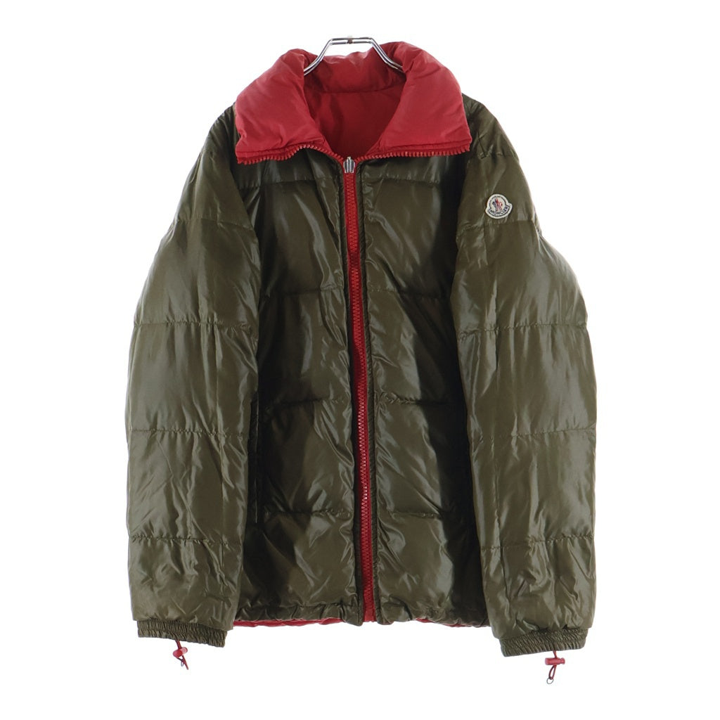 MONCLER(モンクレール) BENJAMIN REVERSIBLE DOWN JACKET 42400 ベンジャミン リヴァーシブル ダウンジャケット レッド/カーキ