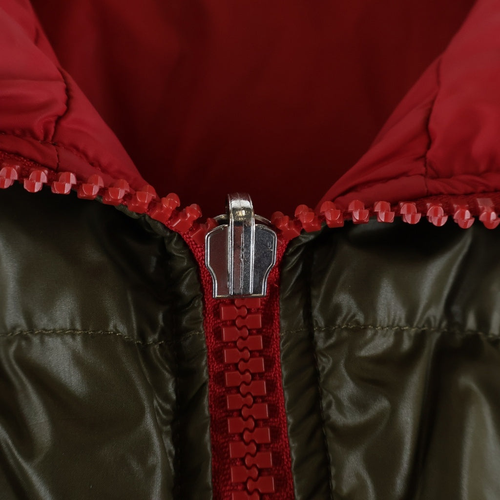 MONCLER(モンクレール) BENJAMIN REVERSIBLE DOWN JACKET 42400 ベンジャミン リヴァーシブル ダウンジャケット レッド/カーキ