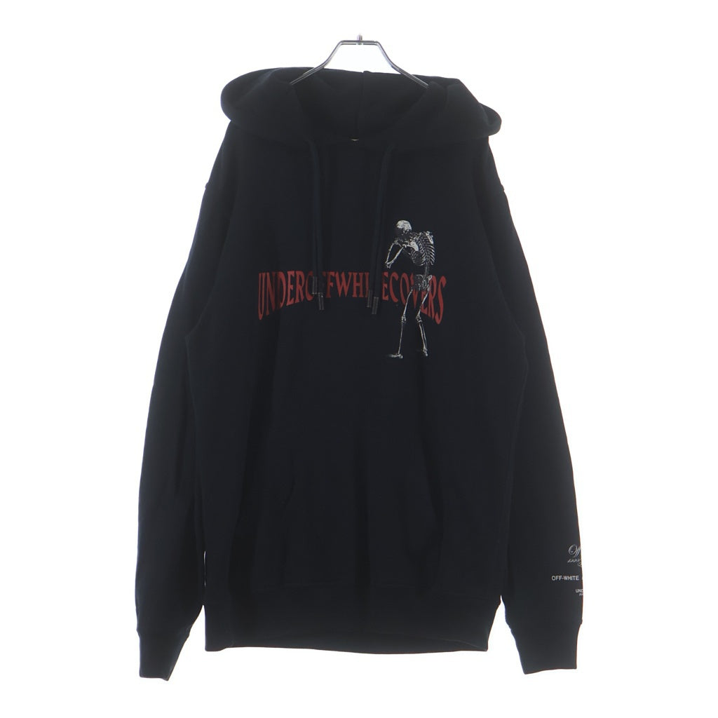 OFF-WHITE(オフホワイト) 19AW ×UNDERCOVER SKELETON RVRS HOODIE OMBB046G19762010 アンダーカバー 両面