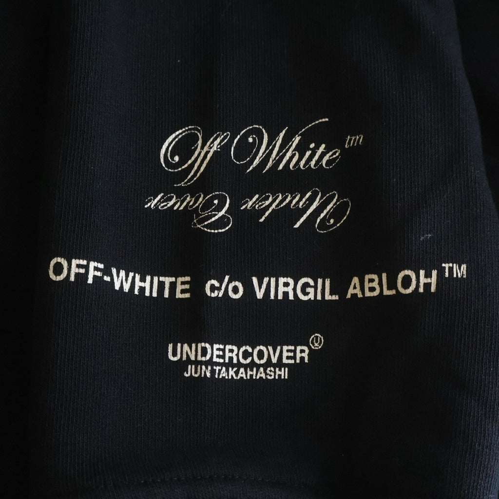 OFF-WHITE(オフホワイト) 19AW ×UNDERCOVER SKELETON RVRS HOODIE OMBB046G19762010 アンダーカバー 両面