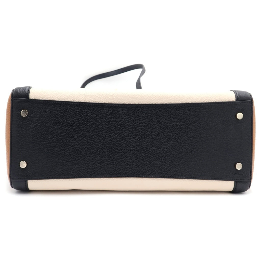 Kate Spade(ケイトスペード) ノット カラーブロック ぺブル レザー