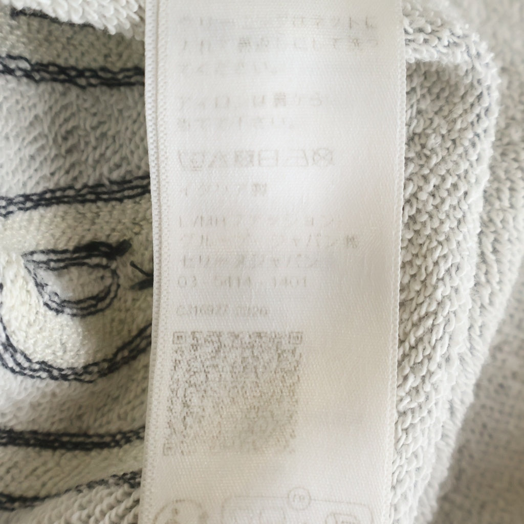 CELINE(セリーヌ) 23AW フロントロゴ刺繍 クルーネック長袖スウェット
