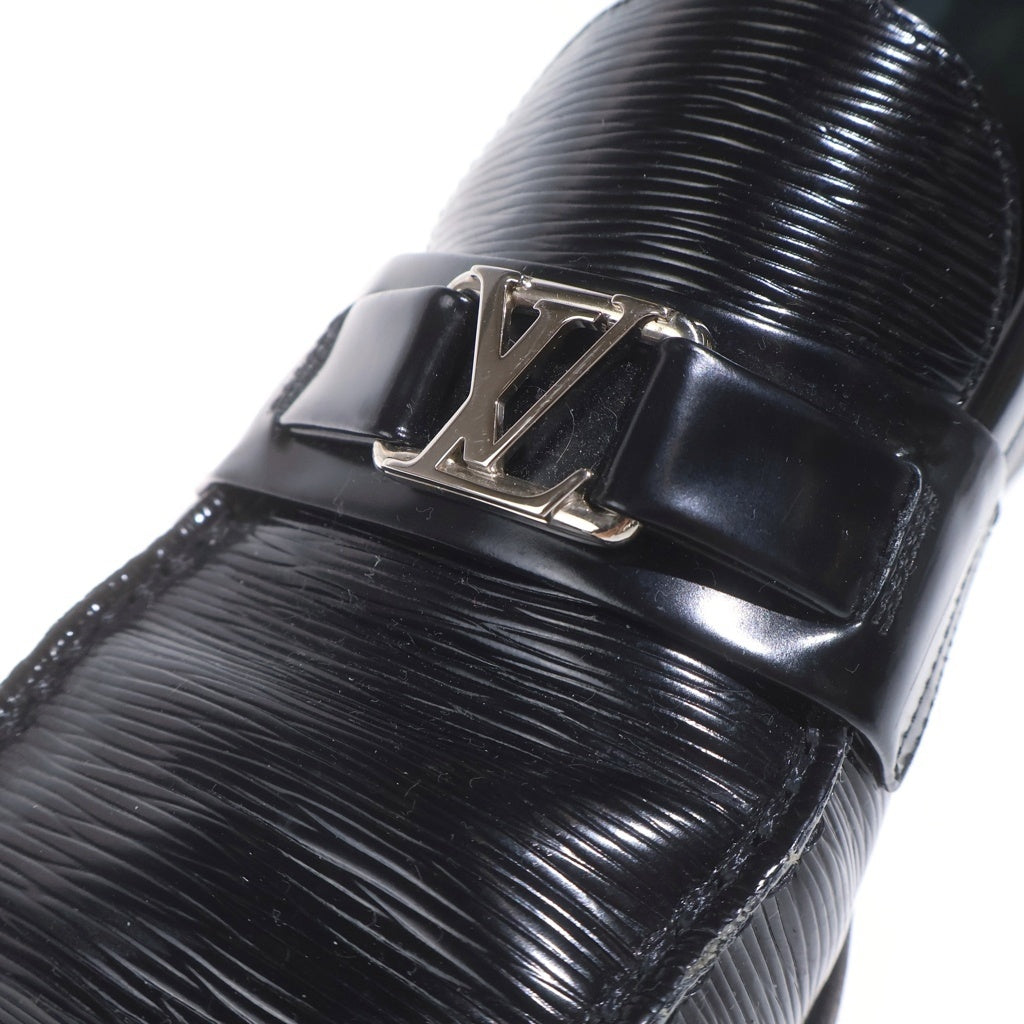 LOUIS VUITTON(ルイヴィトン) LV MAJOR LOAFERS FA0212 LVロゴ シルバー金具 ローファー ブラック