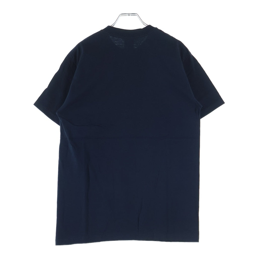 SUPREME(シュプリーム) 20AW Cross Box Logo Tee クロスボックスロゴ プリント クルーネック半袖Tシャツ カットソー ネイビー