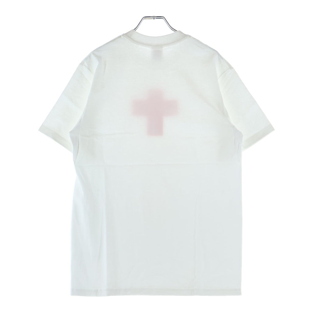 SUPREME(シュプリーム) 20AW Cross Box Logo Tee クロスボックスロゴ プリント クルーネック半袖Tシャツ カットソー ホワイト