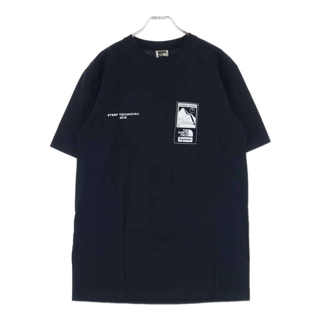 SUPREME(シュプリーム) 16SS STEEP TECH Tee NT0164I スティープテックティー クルーネック半袖Tシャツカットソー ブラック