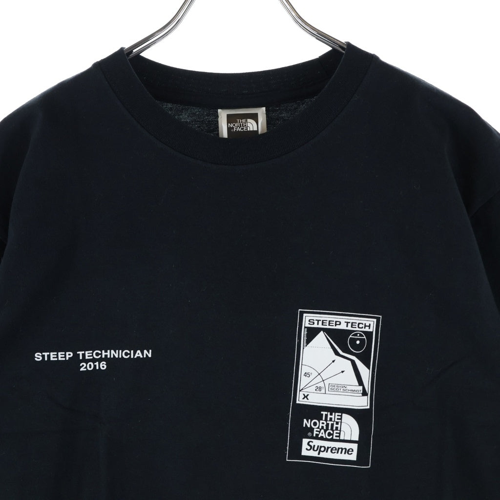 SUPREME(シュプリーム) 16SS STEEP TECH Tee NT0164I スティープテックティー クルーネック半袖Tシャツカットソー ブラック