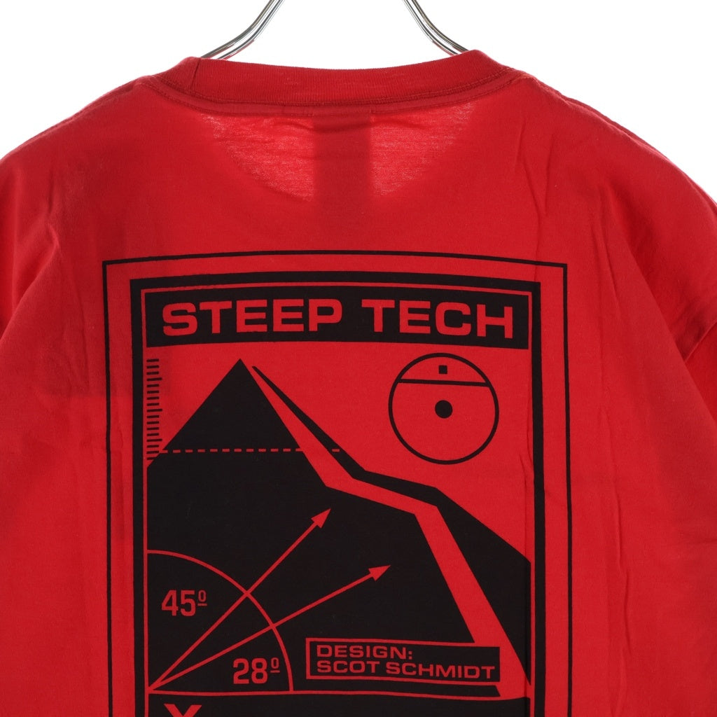 SUPREME(シュプリーム) 16SS STEEP TECH Tee SS16KN4 スティープテックティー クルーネック半袖Tシャツカットソー レッド