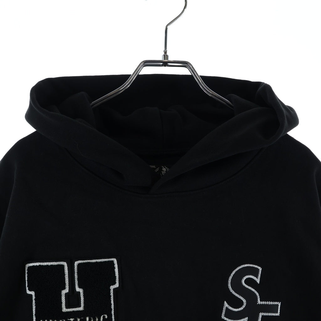 トップス HYSTERIC GLAMOUR x WDS HOODIE BLACK XL WIND AND SEA(ウィンダンシー) ×HYSTERIC GLAMOUR HOODIE WDS-HYS-3-06
