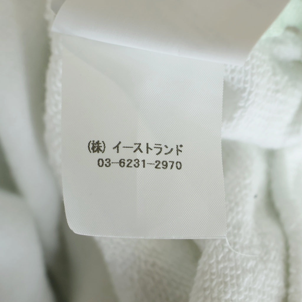 OFF-WHITE(オフホワイト) 17AW Diag Brushed Zip Hoodie OMBB003F17003030 ダイアゴナル ブラッシュド ジップアップパーカー フーディー ホワイト