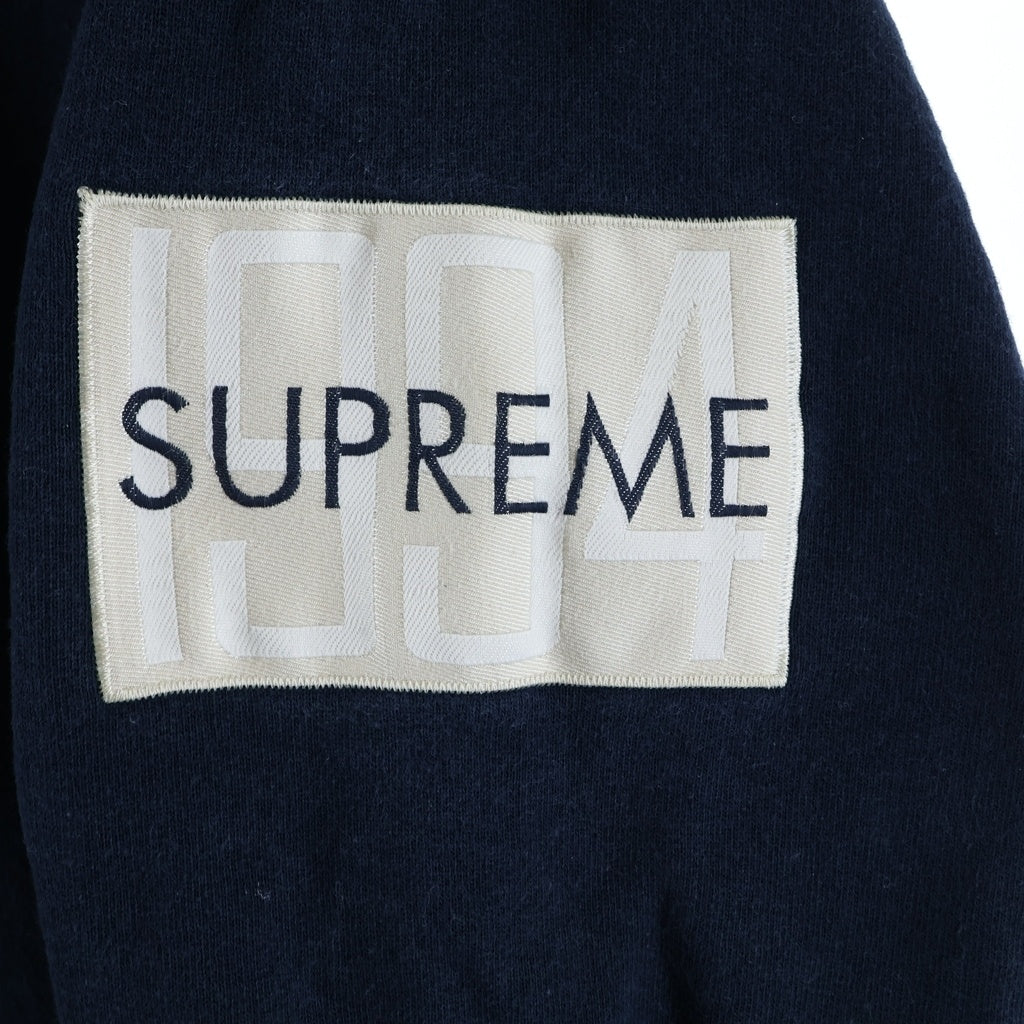 SUPREME(シュプリーム) 16SS 2-Tone Hooded 2トーン プルオーバーパーカー フーディー ネイビー/ホワイト