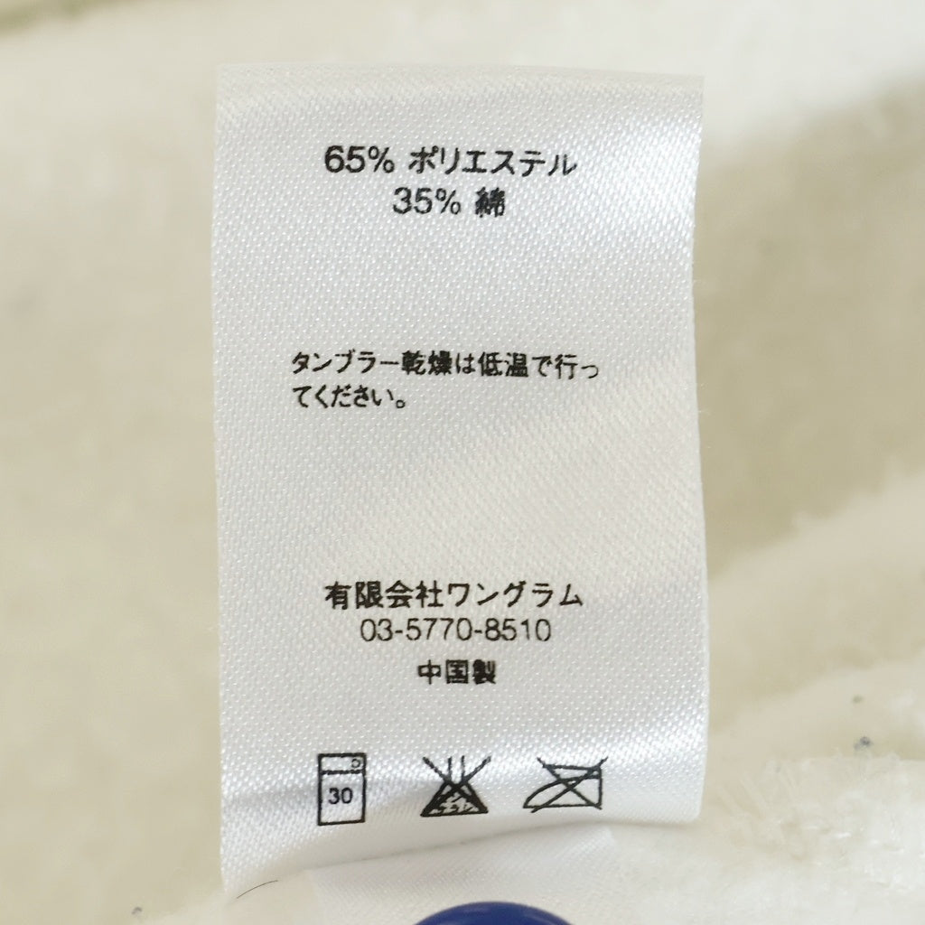 SUPREME(シュプリーム) 16SS Contrast Placket Hooded コントラスト プラケット プルオーバーパーカー フーディー ホワイト/ブルー