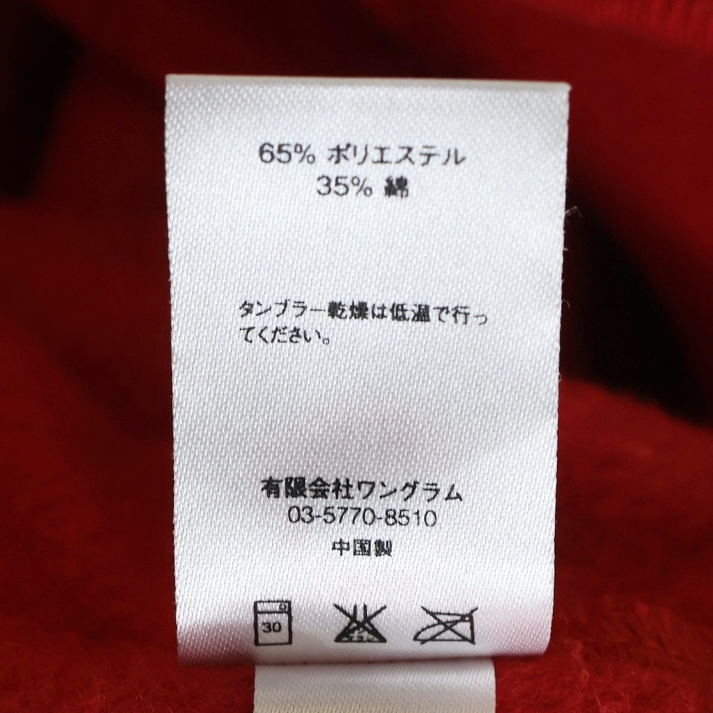 SUPREME(シュプリーム) 16SS Contrast Placket Hooded コントラスト プラケット プルオーバーパーカー フーディー レッド/ホワイト
