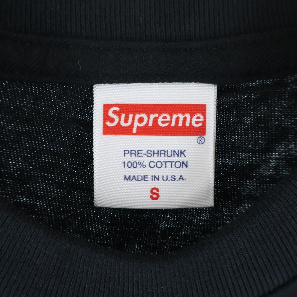 SUPREME(シュプリーム) 20AW Cross Box Logo Tee クロスボックスロゴ プリント クルーネック半袖Tシャツ カットソー ブラック