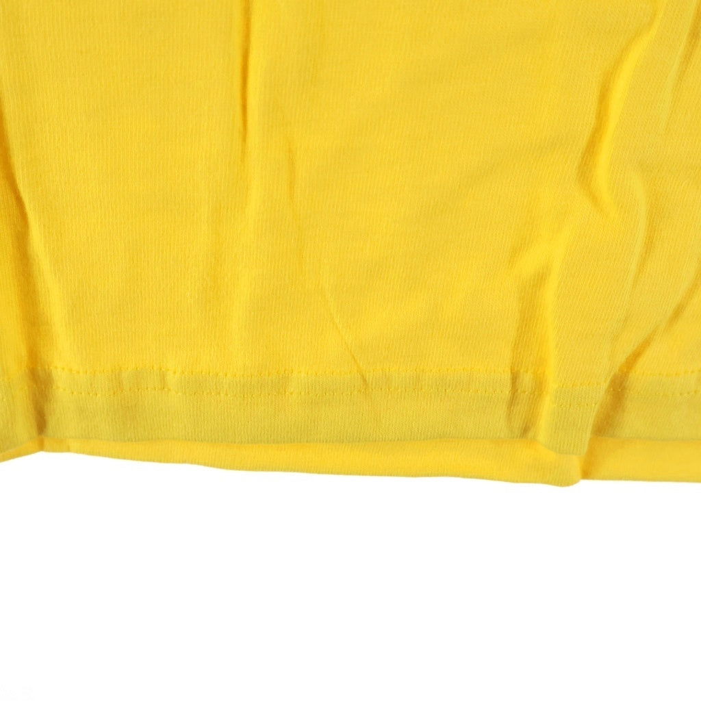 SUPREME(シュプリーム) 20AW Cross Box Logo Tee クロスボックスロゴ プリント クルーネック半袖Tシャツ カットソー イエロー