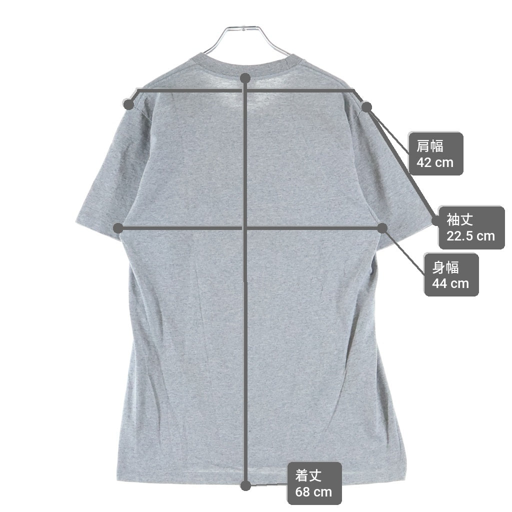 SUPREME(シュプリーム) 15SS ×UNDERCOVER Bear Tee アンダーカバー 目隠しベアー プリント クルーネック半袖Tシャツカットソー グレー