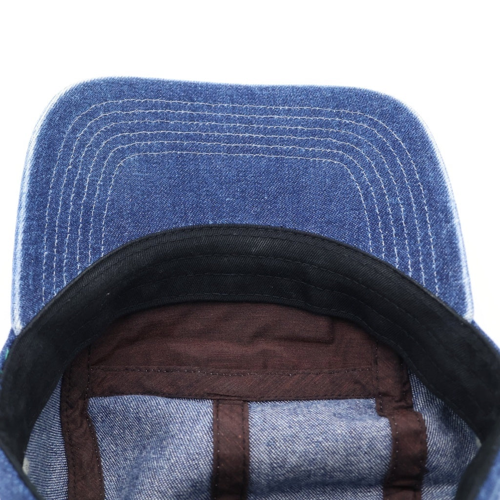SUPREME(シュプリーム) 20SS DENIM BOX LOGO CAP デニムボックスロゴ ベースボールキャップ 帽子 インディゴ