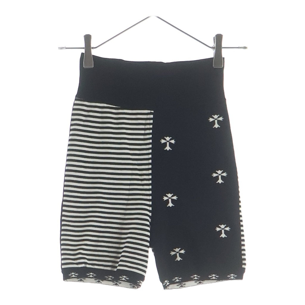 CHROME HEARTS(クロムハーツ) SPLIT SHORTS STRIPED CROSS スプリット