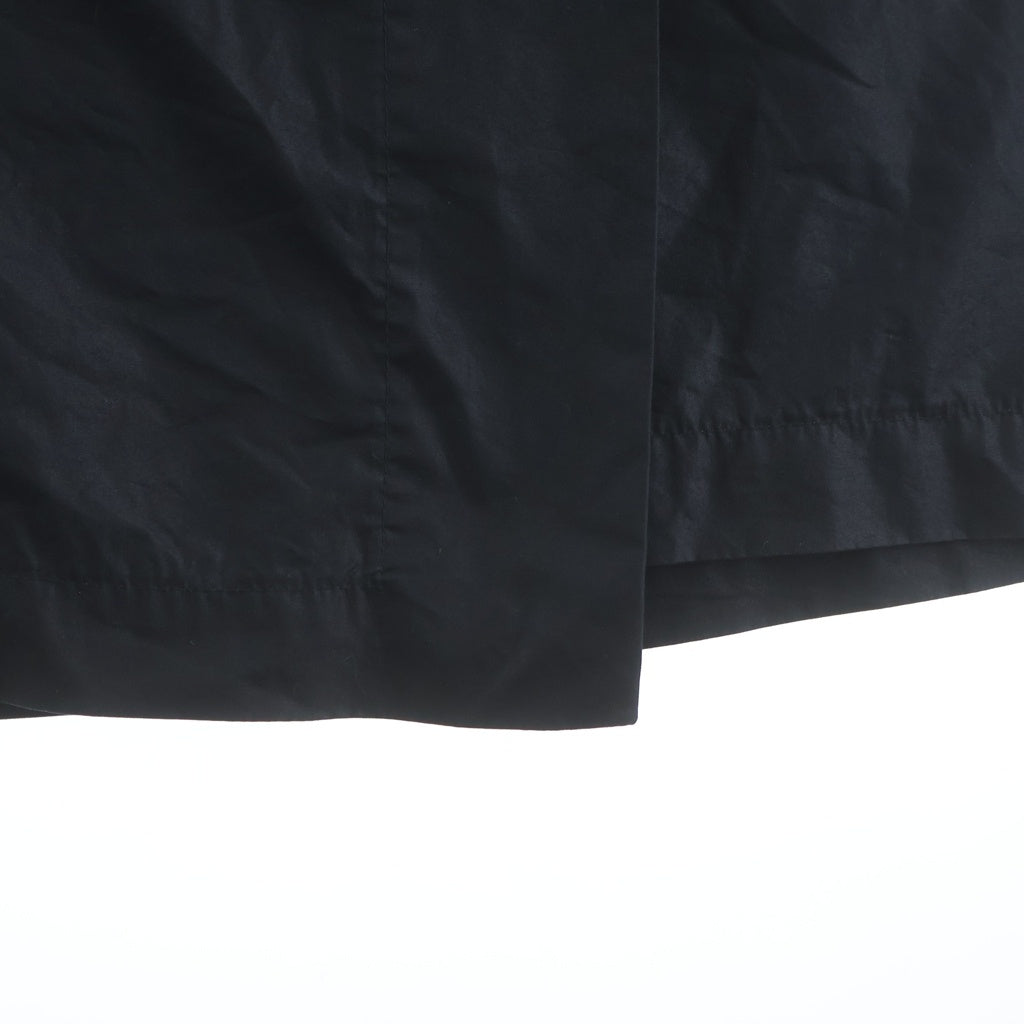 JULIUS(ユリウス) 18SS ナイロンドッキング クルーネックノースリーブカットソー ブラック 577CUM26