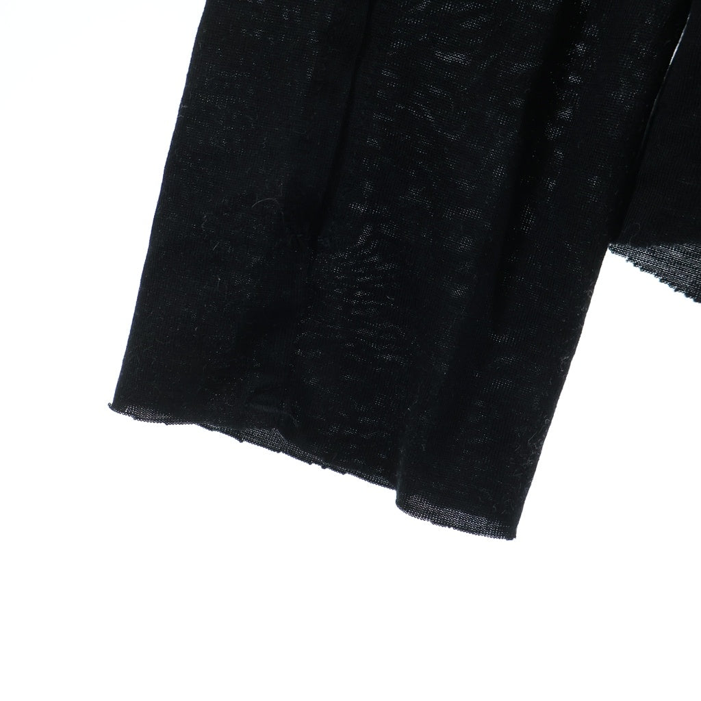 NO BRAND(ノーブランド) LEONLOUIS LLX21 MASK THUMB BLOUSE リヨセルタートルネック長袖カットソー