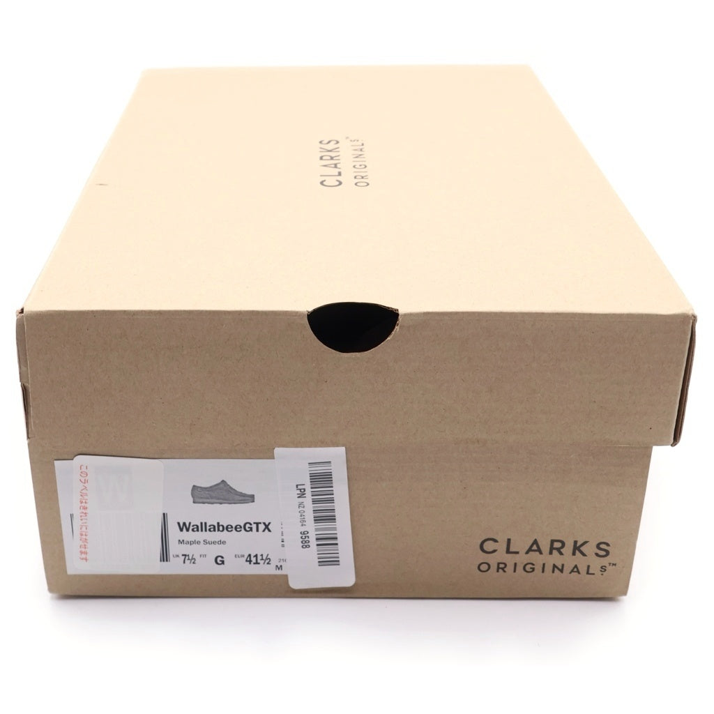 Clarks(クラークス) WallabeeGTX Vibram ワラビー レザーシューズ レースアップ スエード ヴィブラムソール アイボリー