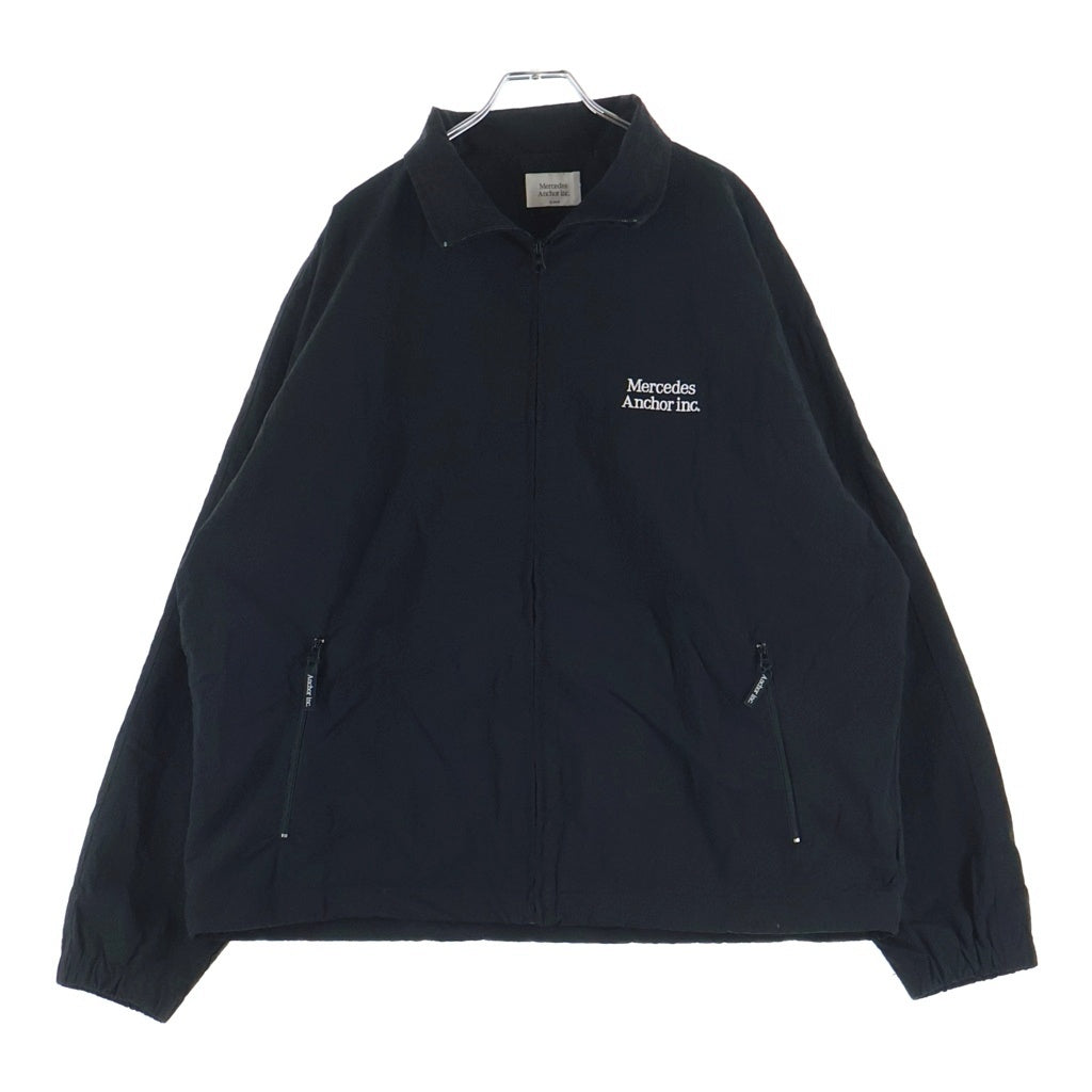 Mercedes Anchor Inc.(メルセデスアンカーインク) 25AW Logo Nylon Track Jacket ロゴ ナイロン トラックジャケット ブラック
