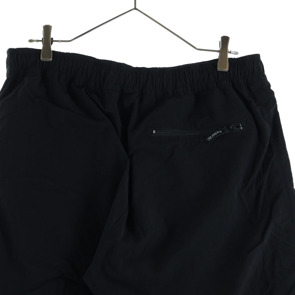 Mercedes Anchor Inc.(メルセデスアンカーインク) 25AW Logo Nylon Track Pants ロゴ ナイロン トラックパンツ ブラック
