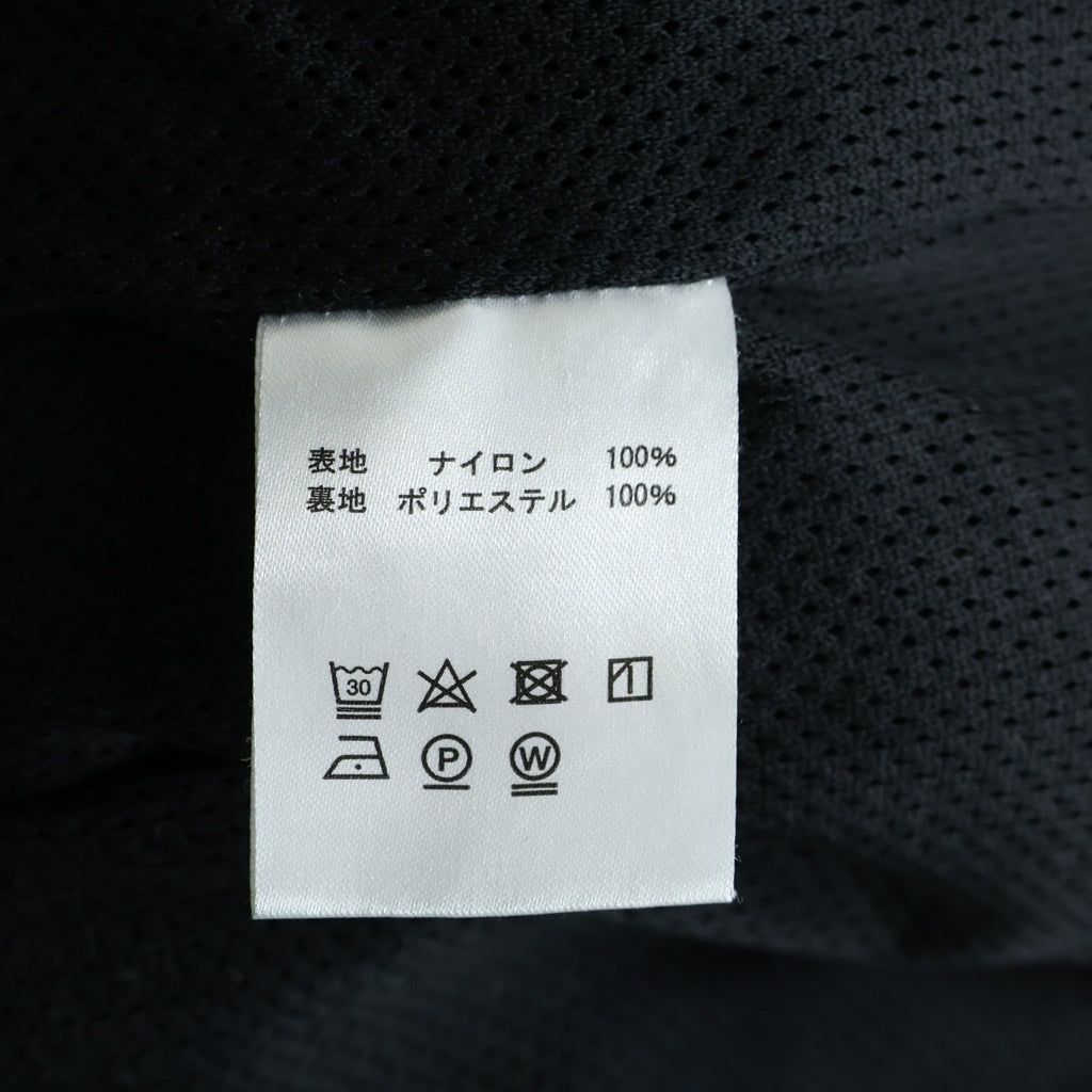 Mercedes Anchor Inc.(メルセデスアンカーインク) 25AW Logo Nylon Track Pants ロゴ ナイロン トラックパンツ ブラック