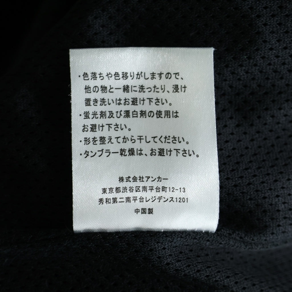Mercedes Anchor Inc.(メルセデスアンカーインク) 25AW Logo Nylon Track Pants ロゴ ナイロン トラックパンツ ブラック