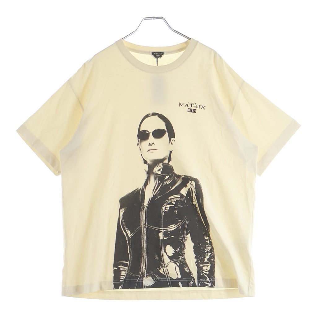 KITH(キス) The Matrix Trinity Tee マトリックス トリニティ クルーネック半袖Tシャツカットソー ベージュ
