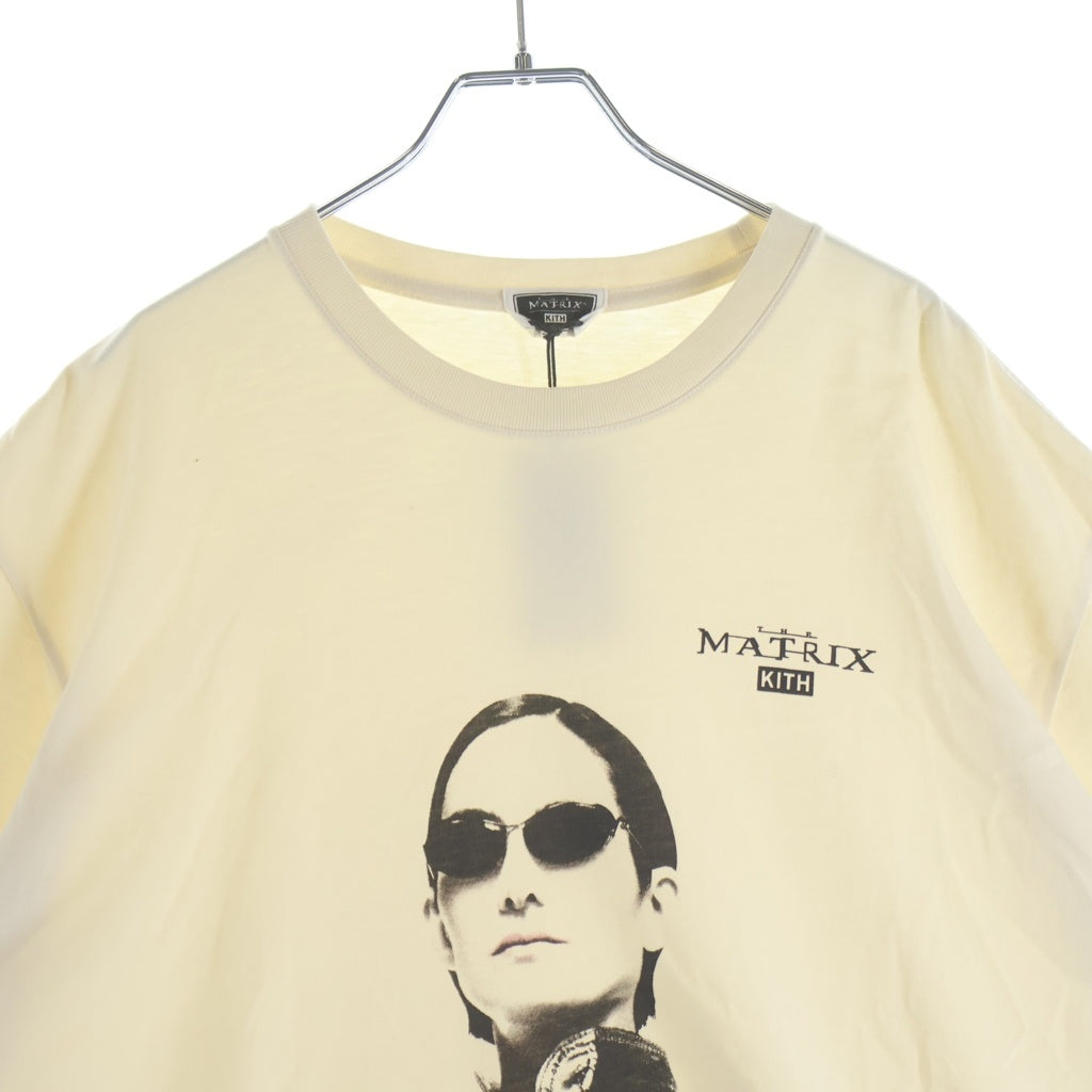 KITH(キス) The Matrix Trinity Tee マトリックス トリニティ クルーネック半袖Tシャツカットソー ベージュ