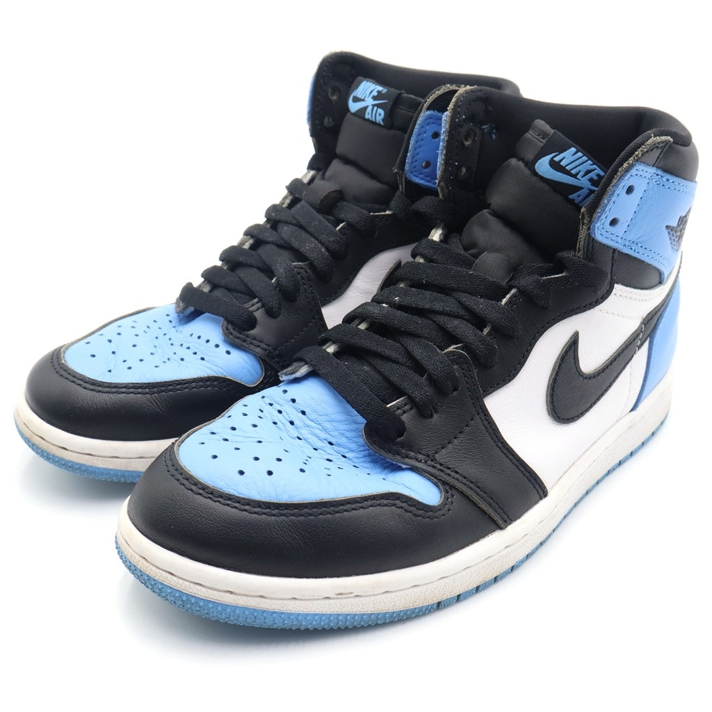 NIKE(ナイキ) AIR JORDAN 1 RETRO HI OG UNIVERSITY BLUE DZ5485-400 エアジョーダン1ハイOG ユニバーシティブルー ハイカットスニーカー ブルー/ホワイト US7.5/25.5cm