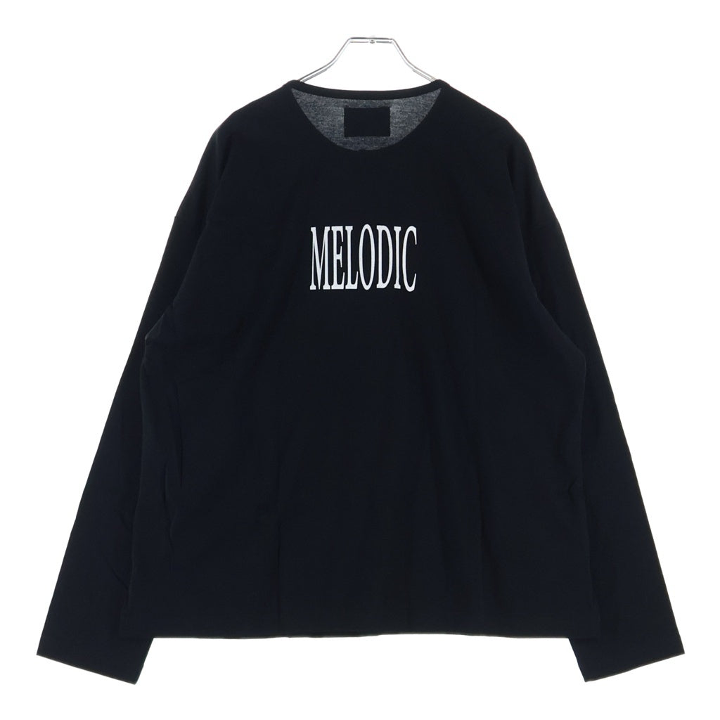 NO BRAND(ノーブランド) CEDARWOOD 16 HENLEY LONG SLEEVE / BLK シダーウッド ヘンリーネック 長袖Tシャツカットソー ブラック CW2502-CS03