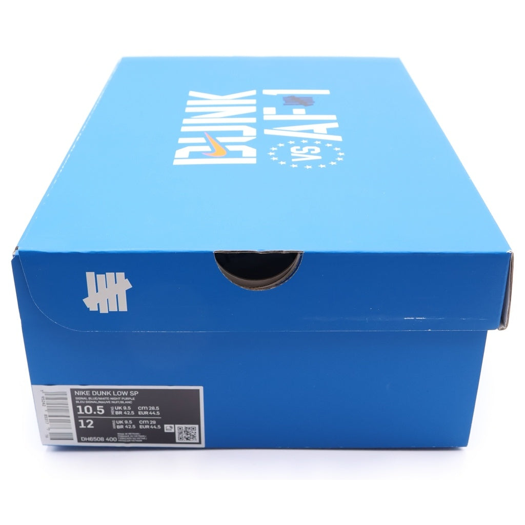 NIKE(ナイキ) ×UNDEFEATED Dunk Low SP Royal アンディフィーテッド × ナイキ ダンク ロー SP ロイヤル ローカットスニーカー US10.5/28.5cm ブルー DH6508 400