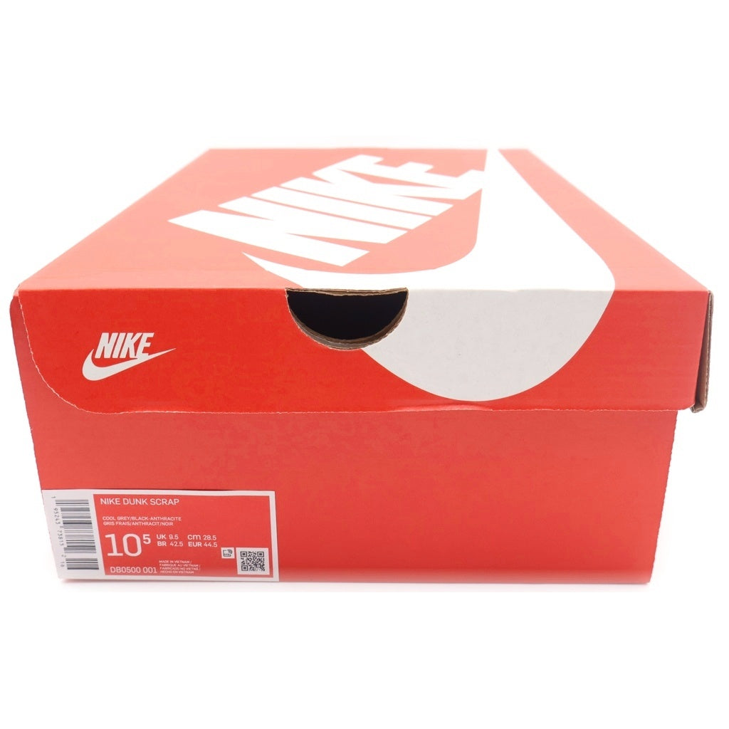 NIKE(ナイキ) Dunk Low Scrap Cool Grey ダンク ロー スクラップ クールグレー ローカットスニーカー US10.5/28.5cm ブラック DB0500 001