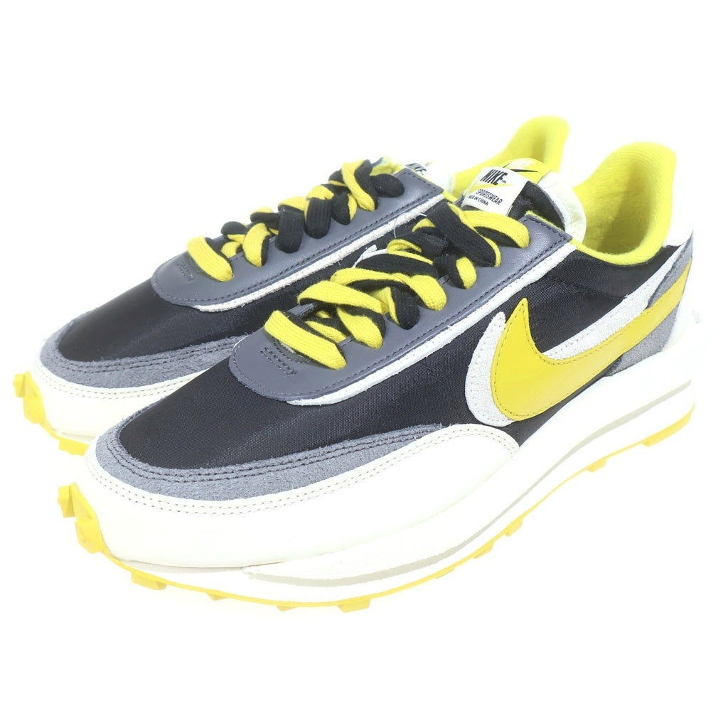 NIKE(ナイキ) ×UNDERCOVER ×sacai LD Waffle Black/Sail-Dark Grey-Bright Citron ローカットスニーカー DJ4877 001