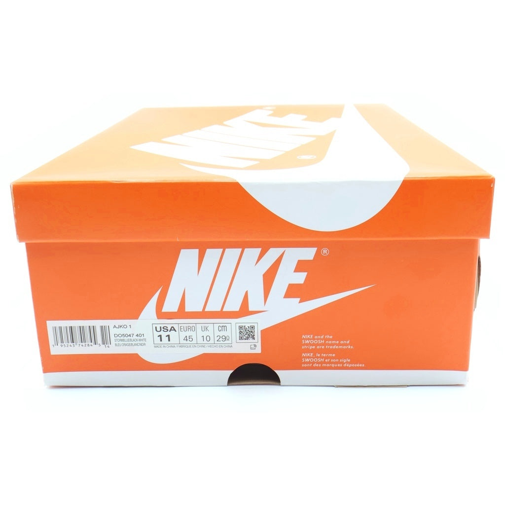 NIKE(ナイキ) AIR JORDAN 1 KO High Storm Blue エアジョーダン1 KO ハイ ストームブルーハイカットスニーカー ブルー/ホワイト US11/29cm DO5047-401