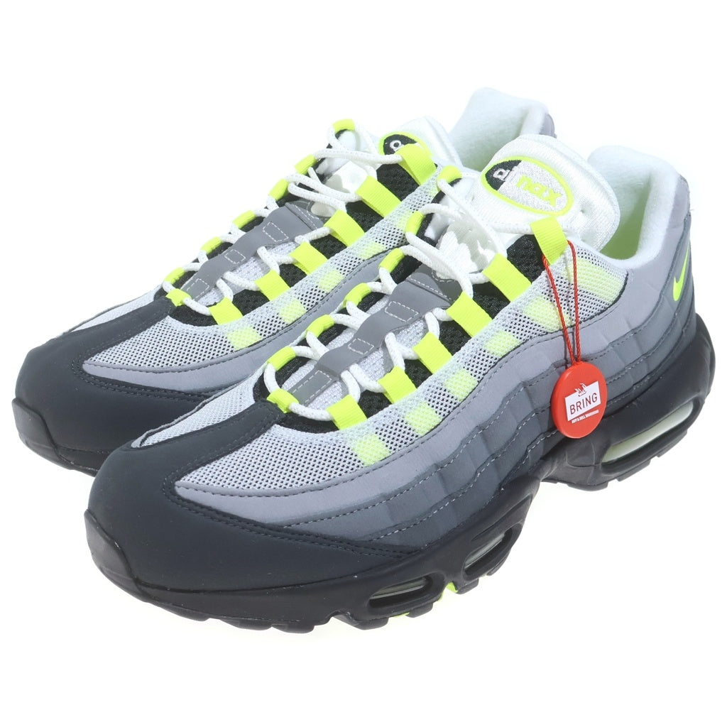 NIKE(ナイキ) Air Max 95 OG Neon Yellow (2020) エアマックス95 OG ネオンイエロー/イエローグラデ (2020)ミッドカットスニーカー グレー/イエロー US11/29cm CT1689-001