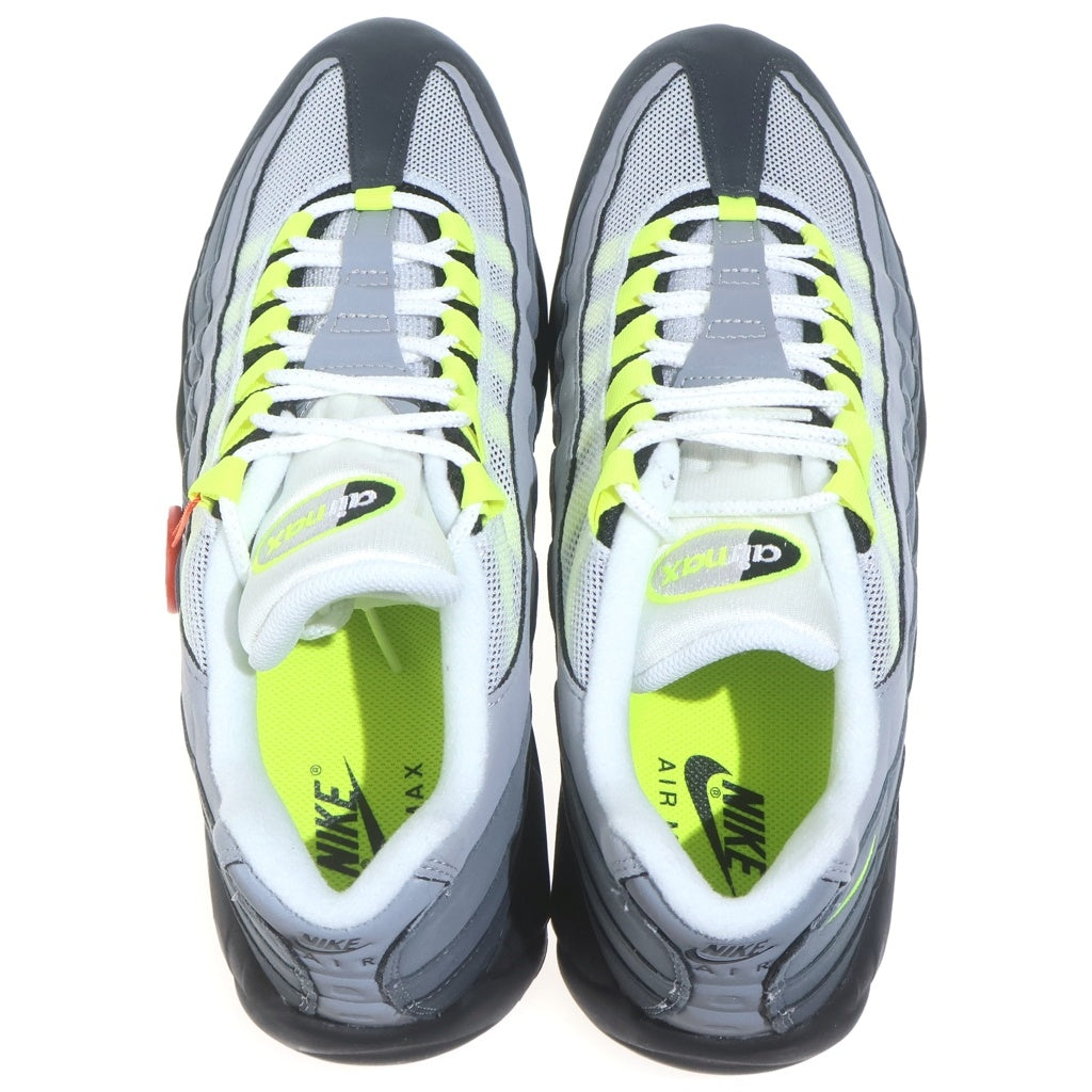 NIKE(ナイキ) Air Max 95 OG Neon Yellow (2020) エアマックス95 OG ネオンイエロー/イエローグラデ (2020)ミッドカットスニーカー グレー/イエロー US11/29cm CT1689-001