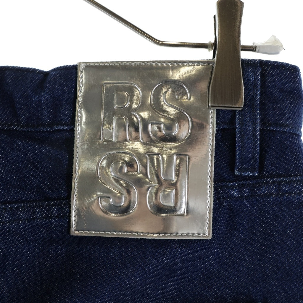 RAF SIMONS(ラフシモンズ) 19SS TR NSF RM RS REGULAR FIT DENIM PANTS WITH TAPE AND PATCH レギュラーフィットデニムパンツ インディゴ 191-312-10031