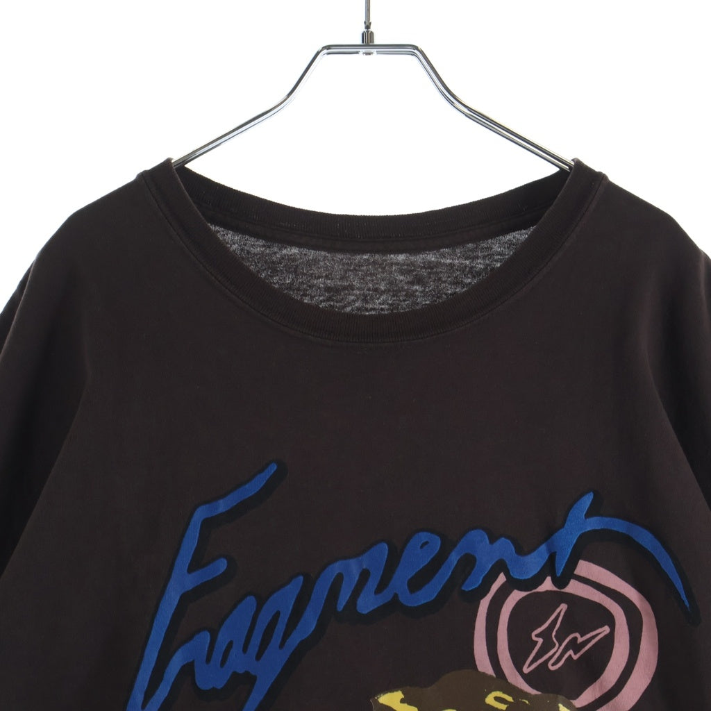 Cactus Jack(カクタスジャック) TRAVIS SCOTT トラヴィススコット UTOPIA C1 Tee Astroworld Record レコードセット クルーネックTシャツ ブラウン