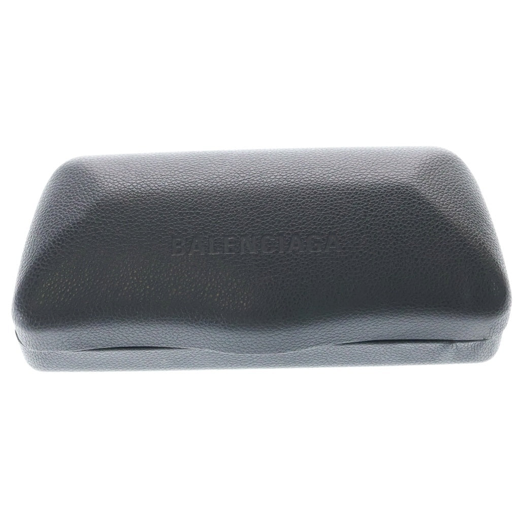 BALENCIAGA(バレンシアガ) パリ スクエア ロゴプリント サングラス アイウェア ブラウン BB0072S