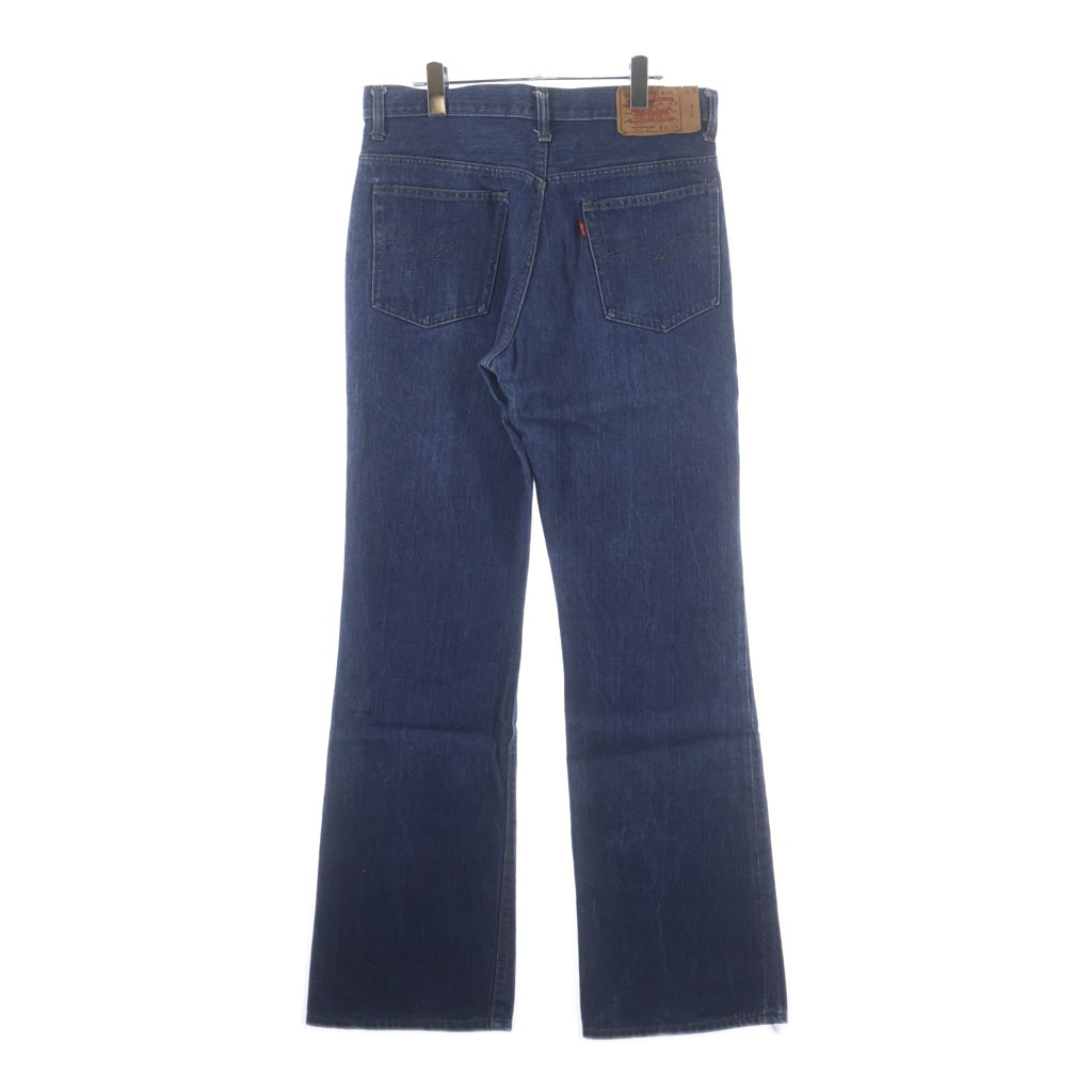 Levi's(リーバイス) 70S VINTAGE 517-03 66後期 42TALONジップ スモールE ボタン裏6 USA製 ポケット裏チェーンステッチ ストレートデニムパンツ ジーンズ インディゴ